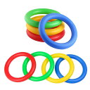 【最速配送】【全国送料無料】リレー バトン リングバトン 小学生 運動会 陸上競技 練習用 保育園 幼稚園 軽量 (8個セット)