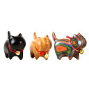 【最速配送】【全国送料無料】猫 置き物 木製 ネコ 雑貨 卓上 ミニ 猫グッズ プレゼント 招き猫 インテリア(3色セット)