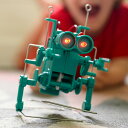 ロボットを作ろう！へんてこロボット/ロボット工学 4M 実験キット 工作キット 可愛い 動く 知育玩具 子供 小学生 中学生 自由研究 組み立て プレゼント おうち時間 自宅学習 自主勉強 STEM教育 クリスマス