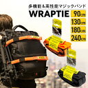 \ マラソン中半額クーポン /アウトドア 荷締め ベルト ラップタイ 幅2.5cm / 2本セット Wraptie ツインパック ラッシング ベルト タイダウン...