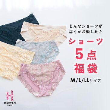 ショーツ 5枚 セット 福袋|補正下着 下着 大きいサイズ ショーツ レディース お腹 引き締め 深ばきショーツ レース 総レース パンツ かわいい パンティ 補正ショーツ 女性 レースショーツ 可愛い まとめ買い パンツセット アソート シンプル 女性用ショーツ