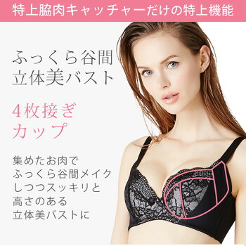特上脇肉キャッチャー脇高ブラ脇肉背中すっきり(育乳ブラブラジャーバストアップブラ育乳ブラ大きいサイズ補正ブラ胸垂れ響かない谷間肉バスト導き背中補正パンツ夏着やせ補正バストアップひびかないランジェリー育乳ブラジャー