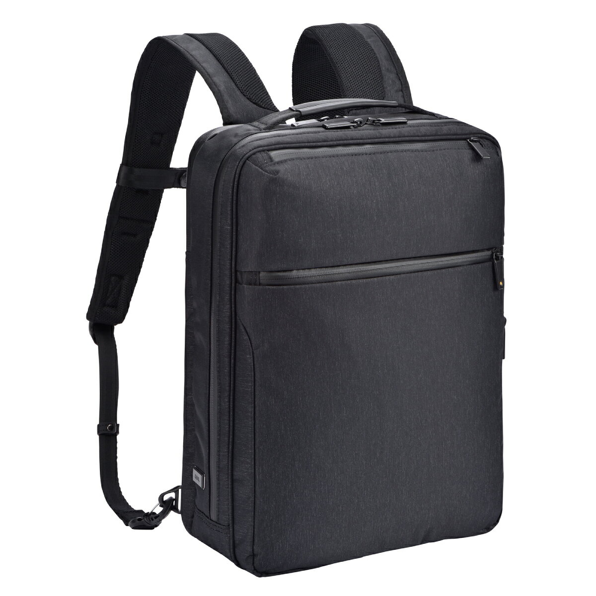 エース ジーン レーベル ace. GENE LABEL ガジェタブルヘザー GADGETABLE HEATHER DAY PACK BACK PACK バックパック リュックサック メンズ レディース ユニセックス 2気室 ノートパソコン ラップトップ PC B4 スリム ビジネス ace lac0062982-0010 BLACK ブラック 黒