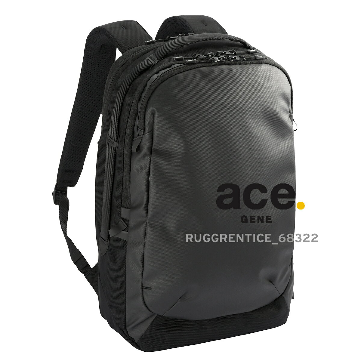 エース ジーン レーベル ace. GENE LABEL ラグレンティス RUGGRENTICE DAY PACK BACK PACK バックパック リュックサック メンズ レディース ユニセックス 2気室 ノート ラップトップ PC A4 フェーズフリー エキスパンダブル ビジネス 通勤 lac0068322-0010 BLACK ブラック 黒