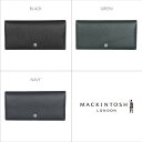 マッキントッシュ ロンドン MACKINTOSH LONDON メダル MEDAL フラップ ロングウォレット 長 財布 LONG WALLET 牛革 シュリンク 型押し ソフト シンプル 大容量 メンズ レディース ユニセックス 小物 laj6060041 BLACK GREEN NAVY 黒 緑 紺 ブラック グリーン ネイビー