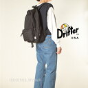 ニコアンド リュック レディース ドリフター DRIFTER クラシックパック CLASSIC PACK バックパック リュックサック DAY PACK BACKPACK RUCKSACK デイリーユース A4 ノート PC バッグ シンプル カジュアル コーデュラ ナイロン メンズ レディース ユニセックス lho0001460 BLACK OLD NAVY TAN BEIGE