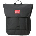 マンハッタン ポーテージ Manhattan Portage Washington SQ Backpack2 バックパック リュック デイパック フラップ ロールトップ メンズ レディース ユニセックス スクールバッグ カジュアル コーデュラ 通勤 通学 シンプル ナイロン lim0122001-0010 ブラック Black 黒