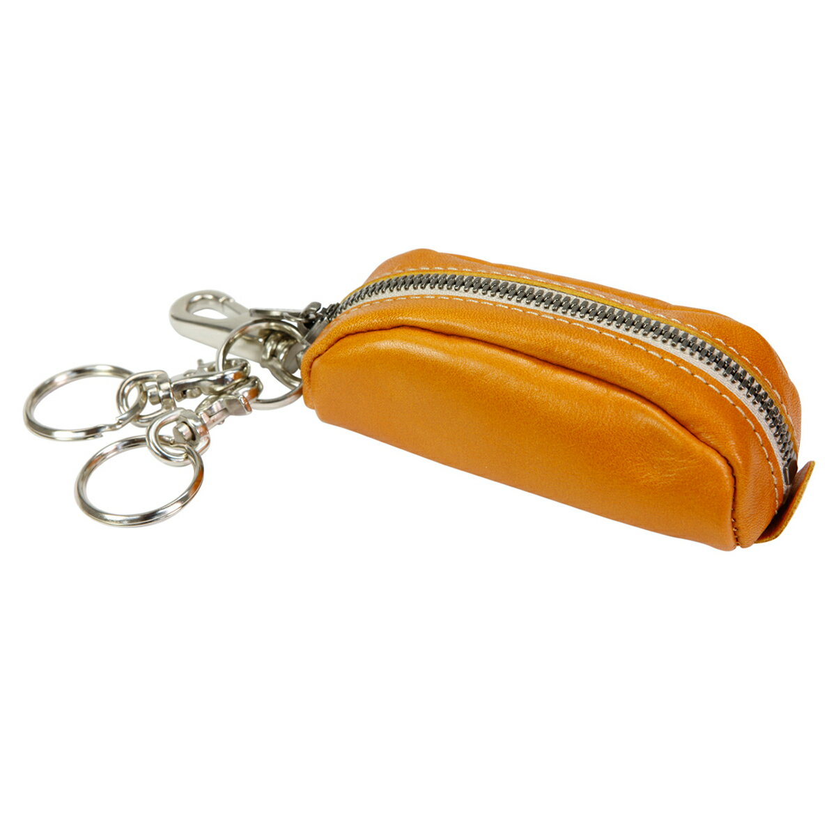 日本製 MADE IN JAPAN ウヴァチュ? OUVATU? コイン ケース キー ポーチ 鍵 小銭 入れ 栃木 革 メンズ レディース レザー KEY HOLDER COIN LEATHER lmv0002474-0052 イエロー Yellow