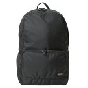 ポーター フラッシュ デイパック 689-05944 PORTER FLASH 吉田鞄 DAY PACK BACK PACK バックパック リュックサック シンプル ミリタリー カジュアル ボンディング ナイロン メンズ レディース ユニセックス MADE IN JAPAN 日本製 lyd68905944-0010 BLACK ブラック 黒