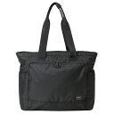 ポーター フラッシュ トート バッグ 689-05948 PORTER FLASH 吉田鞄 TOTE BAG 通勤 通学 シンプル ミリタリー カジュアル ビジネス ボンディング ナイロン A4 メンズ レディース ユニセックス MADE IN JAPAN 日本製 lyd68905948-0010 BLACK ブラック 黒