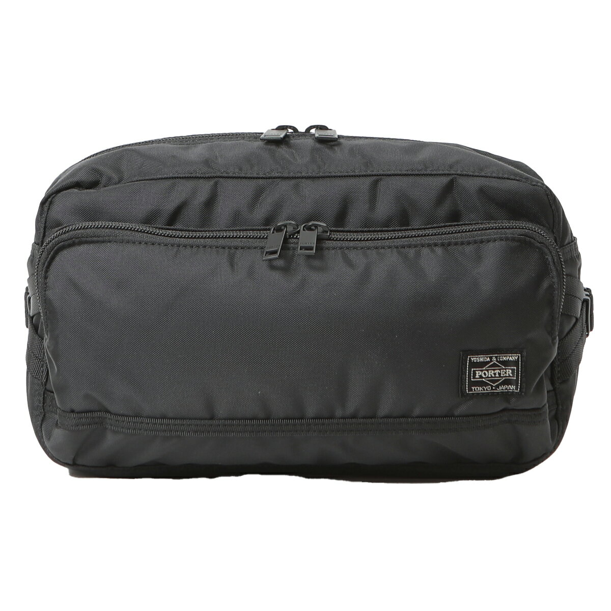 |[^[ tbV EGXg obO 689-05951 PORTER FLASH gc WAIST BAG NX{fB Vv ~^[ JWA {fBO iC Y fB[X jZbNX MADE IN JAPAN { lyd68905951-0010 BLACK ubN 