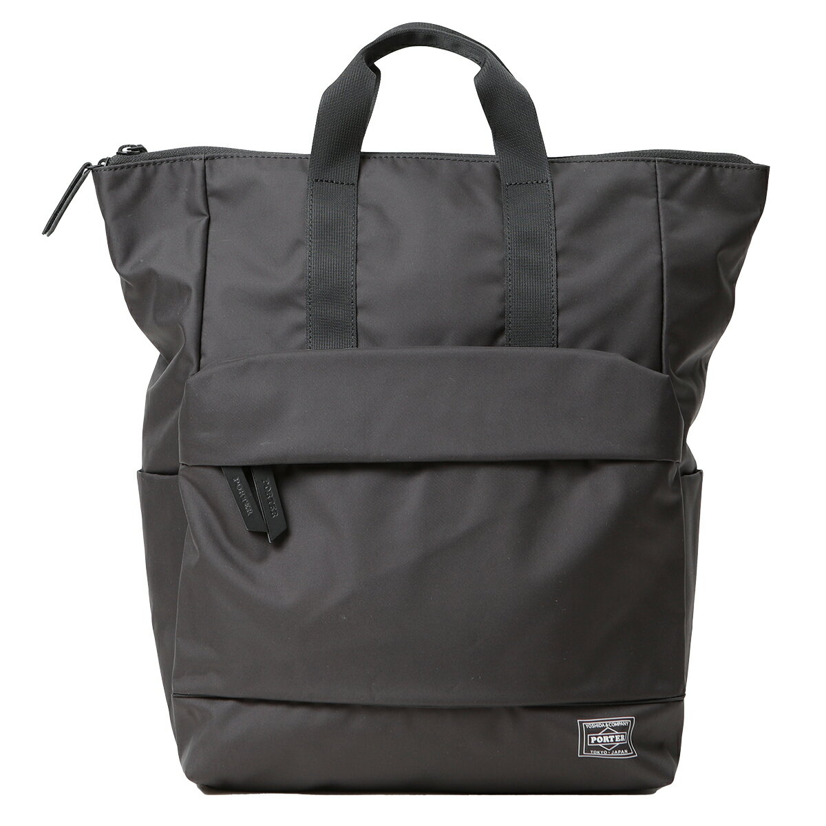 直送送料無料 ポーター ガール Porter Girl ムース Mousse 吉田鞄 2way リュック バックパック トート Backpack Rucksack Tote ビジネス カジュアル 通勤 お出かけ 普段使い 身の回り マザーバッグ シンプル Made In Japan 日本製 Lyd 0010 Black ブラック 黒