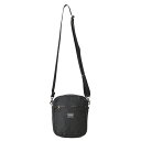 ポーター マイル ショルダー バッグ 754-15116 PORTER MILE 吉田鞄 SHOULDER BAG 散歩 買い物 ショルダー クロスボディ ナイロン コットン ツイル シンプル ヴィンテージ 経年変化 ワーク ミリタリー コンパクト A6 MADE IN JAPAN 日本製 lyd75415116-0010 BLACK ブラック 黒