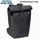 【 ポルシェ 純正 】パナメーラ ロールトップ バックパック ブラック メッシュ リュック バッグ ノートPC タブレット アウトドア レジャー Panamer...