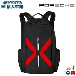 ショルダーバッグ 【 ポルシェ 純正 】 リュックサック モータースポーツコレクション 35L 大容量 バックパック リュック メンズ レディース ブラック ノートパソコン 調節可能 バッグ ロゴ スクール 通学 通勤 旅行 スポーティ マルティニ Porsche オリジナル アクセサリー