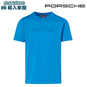 【 ポルシェ 純正 】メンズ ティーシャツ GT3 コレクション ブルー クルーネック スポーツ ジム アウトドア ゴルフ Porsche オリジナル アクセサリー