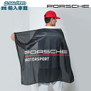 【 ポルシェ 純正 即日発送】 フラッグ モータースポーツファンウェア 旗 フラグ ブラック ドイツ製 インテリア Porsche オリジナル アクセサリー