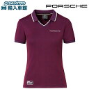 【 ポルシェ 純正 】レディース ポロシャツ ヘリテージ ボルドーレッド ジム アウトドア ゴルフ Porsche オリジナル アクセサリー