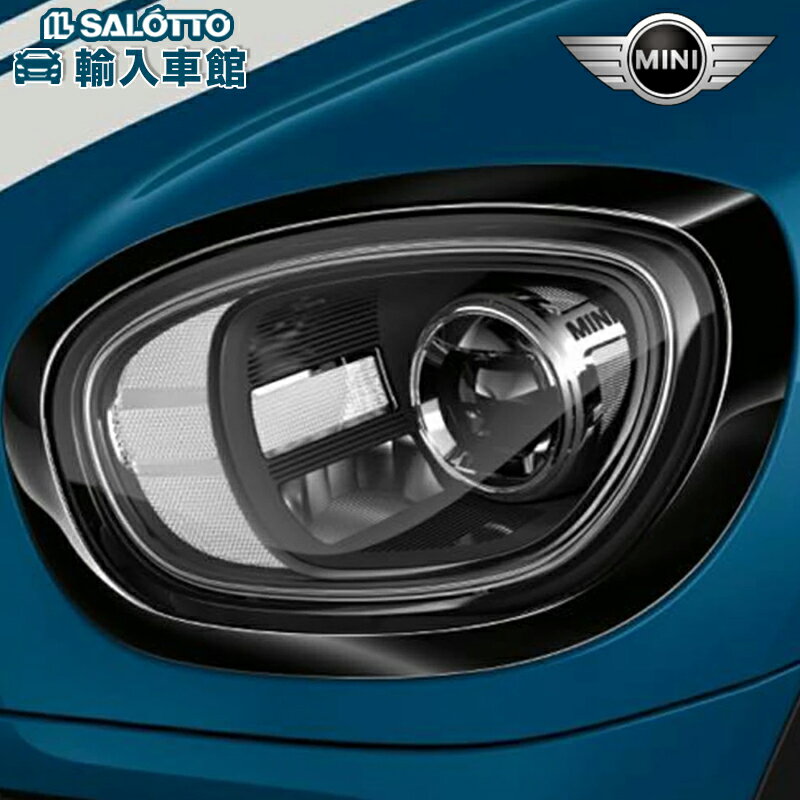 【BMW MINI 純正 】ヘッドライト リング クロスオーバー F60 2017年～ ブラック ミニ オリジナル アクセサリー