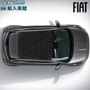 【 FIAT 純正 】ルーフ デカール モノグラム 500e ブラック ロゴ 文字 字 シール ステッカー 黒 フィアット オリジナル アクセサリー
