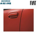 【 FIAT 純正 】PANDA ドアエッジ プロテクション 4枚 セット 透明 フィルム ドア 傷 防止 ひっかき傷 ボディ クリア 保護 チンクエチェント ...