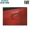 【 FIAT 純正 】PANDA ドア ハンドル プロテクション 4枚 セット 透明 汚れ 傷 防止 ドアハンドル くぼみ ひっかき傷 ボディ 保護 フィルム ...