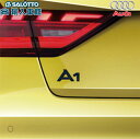 【 AUDI 純正 】A1 ブラック エンブレム GB 2019年11月〜 リア ロゴ エクステリア プレート 装飾 ステッカー デコレーション アウディ リヤ...