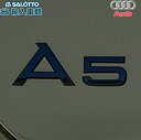 【 AUDI 純正 】A5 ブラック エンブレム F5 2017年〜 リア ロゴ エクステリア プレート 装飾 ステッカー デコレーション アウディ オリジナル...