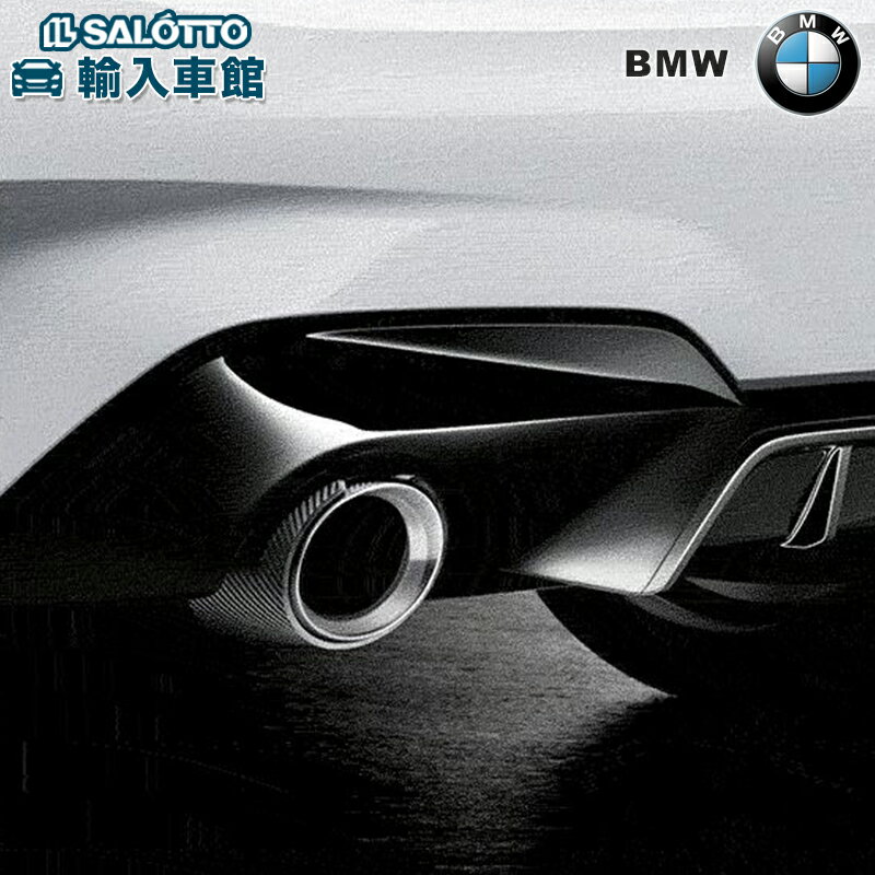 【 BMW 純正 】カーボン テール パイプ トリム 2個入り 2シリーズ G42 クーペ 220i スタンダード 3シリーズ セダン G20 ツーリング G21 4シリーズ G22 G23 マフラー カッター カバー M Performance ビーエムダブリュー オリジナル アクセサリー
