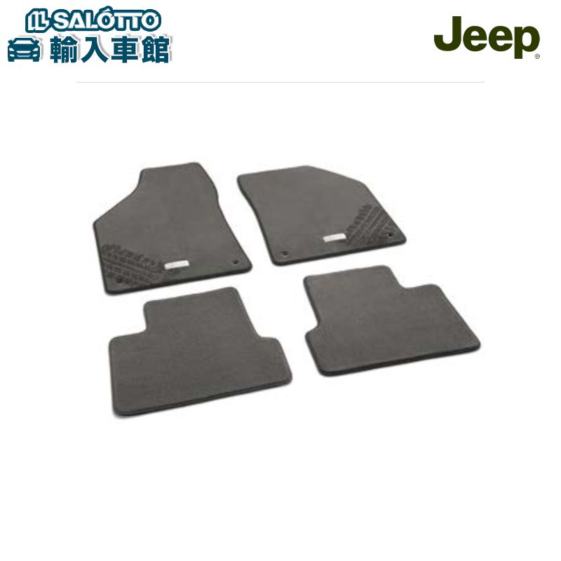 【 JEEP 純正 】プレミアム フロアマット 1車分 KL チェロキー 2014年〜 フロント リア 4点セット フロアー マット ジープ オリジナル アクセサリー