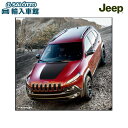 【 JEEP 純正 】フード デカール KL チェロキー 2014年〜 マット ブラック ステッカー ジープ オリジナル アクセサリー