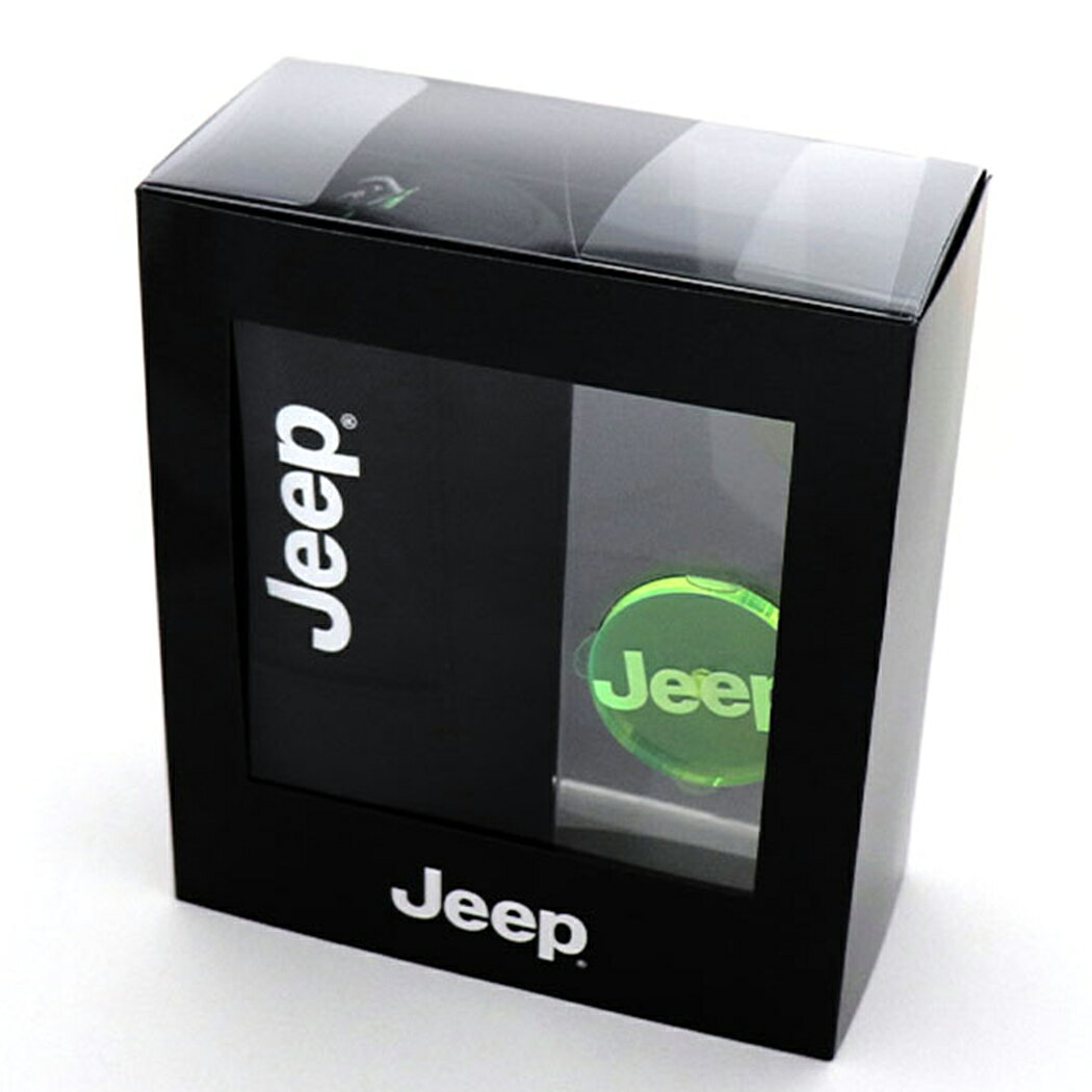 【 JEEP 純正 】 ゴルフ セット マーカー カラビナ ポーチ ボールケース アクリル...