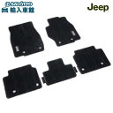 【 JEEP 純正 】グランドチェロキー 2021年〜 フロアマット 5人乗用 1車分 WL74 5代目 右ハンドル用 フロント リア 2列目左右 センター 計...