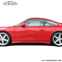 《 schnell 》ポルシェ 996 カレラ サイドスカート FRP 黒ゲル仕上げ ※ Porsche 996 Carrera Side Skirt《 シュネ...