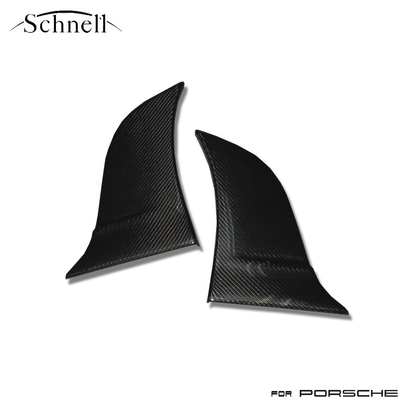 《 schnell 》ポルシェ 996ターボ & 4S カーボンストーンガード［左右] ※ Porsche 996 Turbo & 4S Carbon Stone Guard [RL] 《 シュネル 》