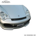 《 schnell 》ポルシェ 996&986 GT2タイプ カーボン フロントダクト ネット付き ※ Porsche 996&986 GT2 Type Car...