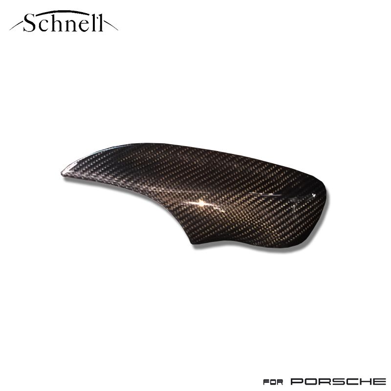 《 schnell 》ポルシェ ボクスター986 ドアハンドルトップカバー 左右組 リアルカーボンシリーズ ※ Porsche 996 / 986 Boxster Carbon Door Handl Top Cover RL Real Carbon Serise《 シュネル 》