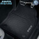 【 VW 純正 即日出荷 】ラバー フロント ポロ 2018年〜 マット AW型 フロント 右ハンドル専用 マイナーチェンジ後も適合 フロアマット フロアー マ...