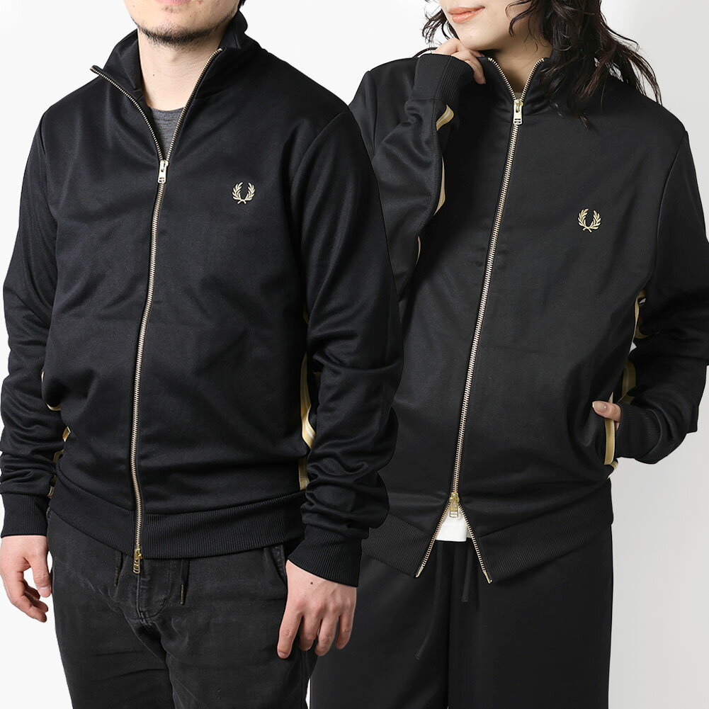 樂天商城 - 〈クーポン5%OFF〉フレッドペリー／FRED PERRY ”STRIPE TAPE TRACK JACKET・ストライプ テープ トラックジャケット