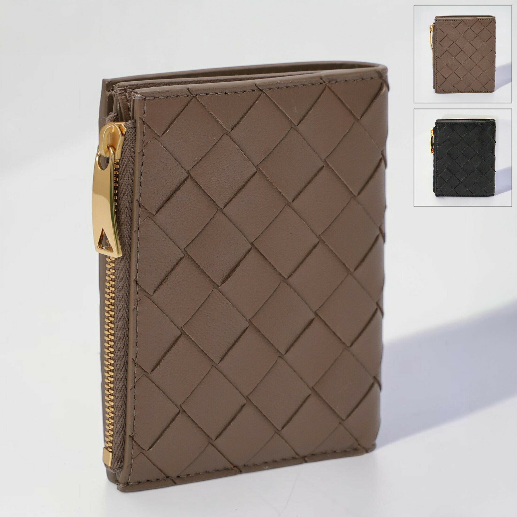 樂天商城 - 〈クーポン5%OFF〉ボッテガヴェネタ／BOTTEGA VENETA”イントレチャート スモール 二つ折りウォレット