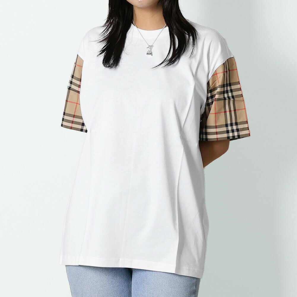 美品 Burberry バーバリー Tシャツ 白シャツ リボン ノバチェック色 楽天市場】BURBERRY バーバリー(柄チェック)(Tシャツ