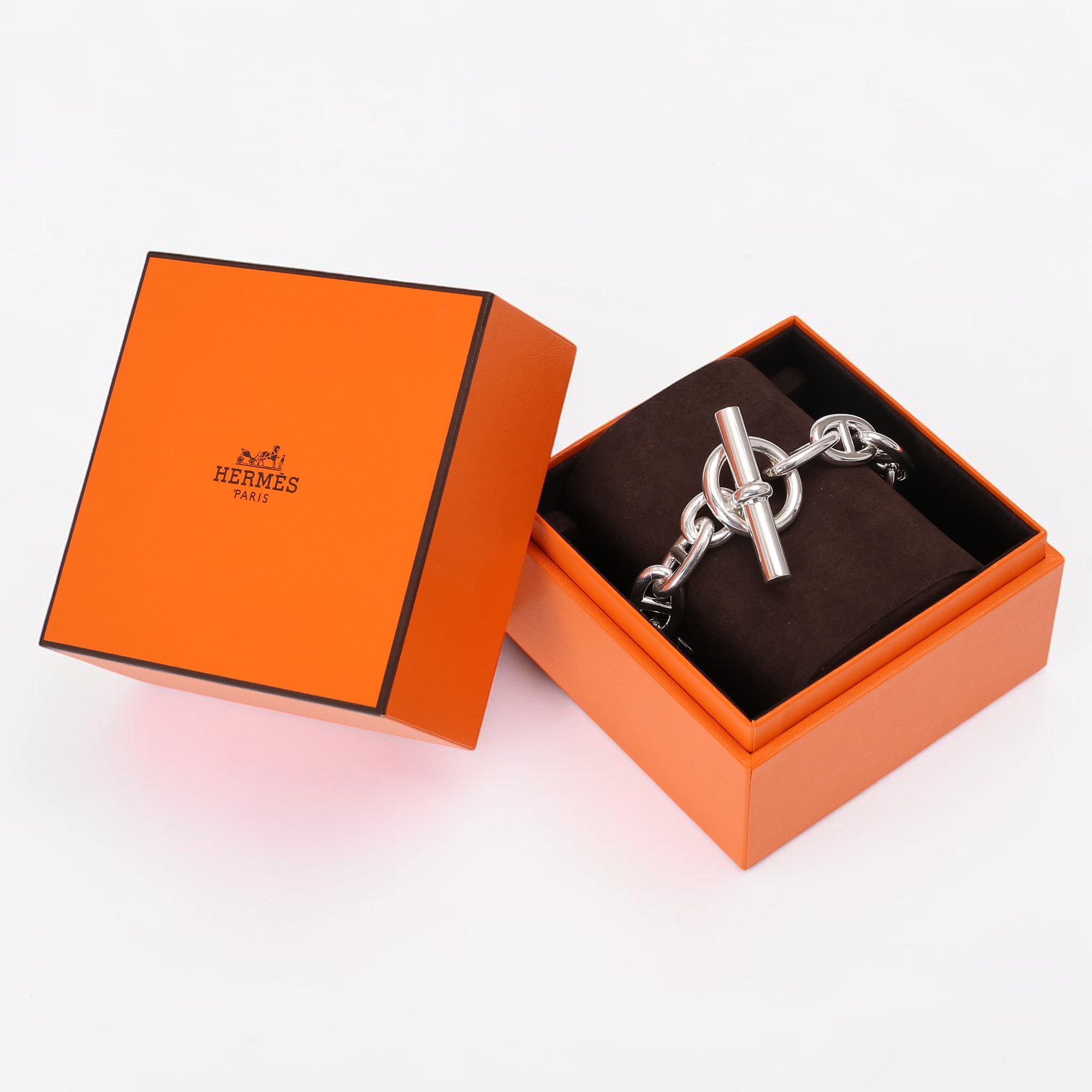 〈 〉エルメス HERMES "CHAINE D'ANCRE TGM・シェーヌダンクルTGM"シルバー925 ブレスレット(シル iltelaio-due-10000622 IL TELAIO DUE サンプル画像2