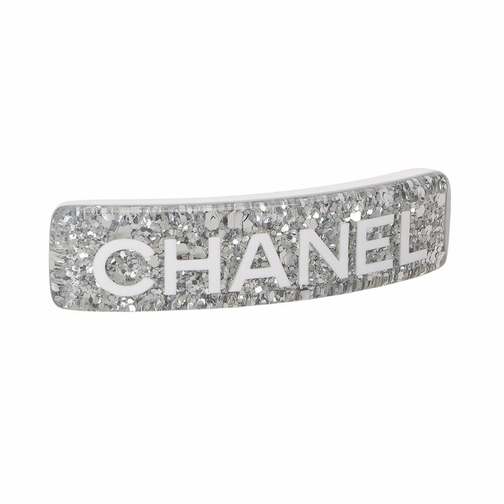 CHANEL シャネル スクエア ホワイト×シルバー バレッタ ヘアピン 楽天市場】シャネル(バレッタ|ヘアアクセサリー):レディース