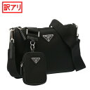 プラダ/PRADA ”Re Nylon xサフィアーノレザー ショルダーバッグ