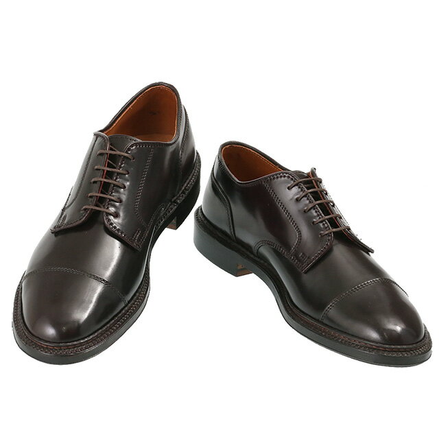 オールデン ビジネスシューズ メンズ 【スーパーSALE割引】【S/S SALE＆P5倍】オールデン／ALDEN”STRAIGHT HIP BLUCHER CORDOVAN・ストレートヒップ ブルーチャー”コードバン・ビジネスシューズ(ダークバーガンディ)6505 MOCASSINO CORDOVAN／DARK BURGUNDY