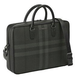 ブリーフケース 【ゲリラTIME SALE&P5倍】バーバリー／BURBERRY "ML AINSWORTH・チャコールチェックブリーフケース・メンズ2WAYビジネスバッグ(チャコールチェック) 8065338 A1208／CHARCOAL