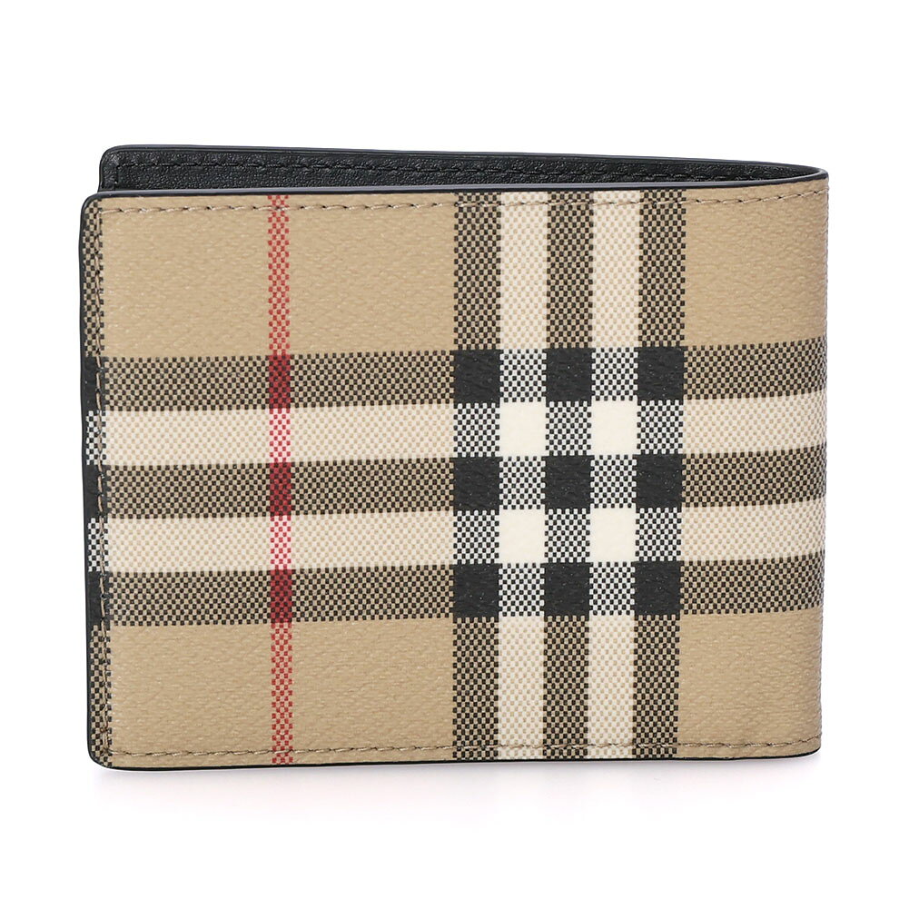 バーバリー BURBERRY "チェック スリム バイフォールドウォレット” 2つ折り財布・紙幣入れ(アーカイブベージュ) 81 iltelaio-10026883 イル テライオ サンプル画像2