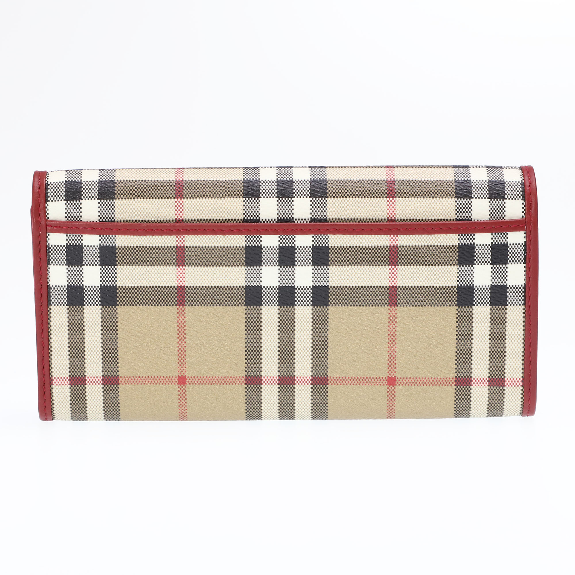 バーバリー BURBERRY "チェック コンチネンタルウォレット” レディース・長財布・ロングウォレット(アーカイブベージュ× iltelaio-10030013 イル テライオ サンプル画像3