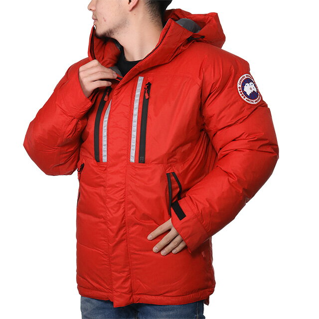 【タイムSALE＆P5倍】カナダグース／CANADA GOOSE SKRESLET PARKA スクレスレットパーカ フード付き メンズ ダウンジャケット(レッド 2067M 11／RED／SLIM FIT