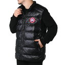 【4月目玉 クーポン5 OFF】カナダグース／CANADA GOOSE CROFTON VEST クロフトンベスト メンズ パッカブル仕様 ダウンベスト(ブラック) 2229M 61／BLACK／REGULAR FIT